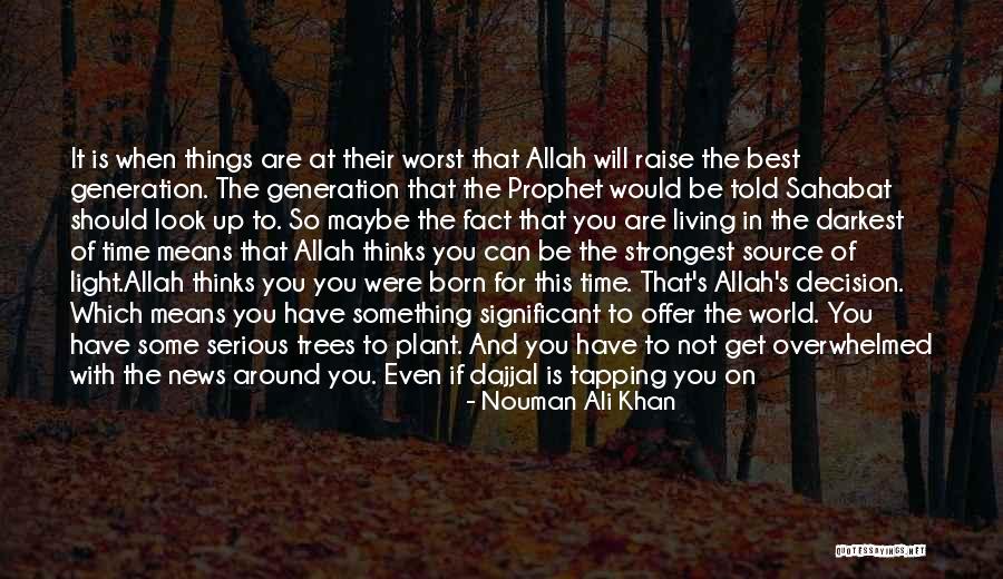 Hold On And Be Strong Quotes By Nouman Ali Khan Hold On And Be Strong Quotes By Nouman Ali Khan