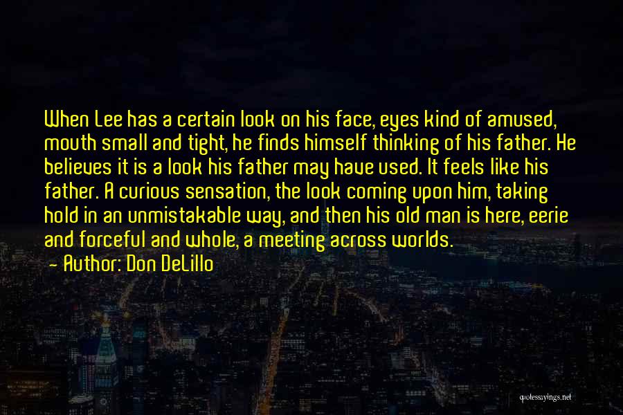 Hold On Tight And Don't Let Go Quotes By Don DeLillo