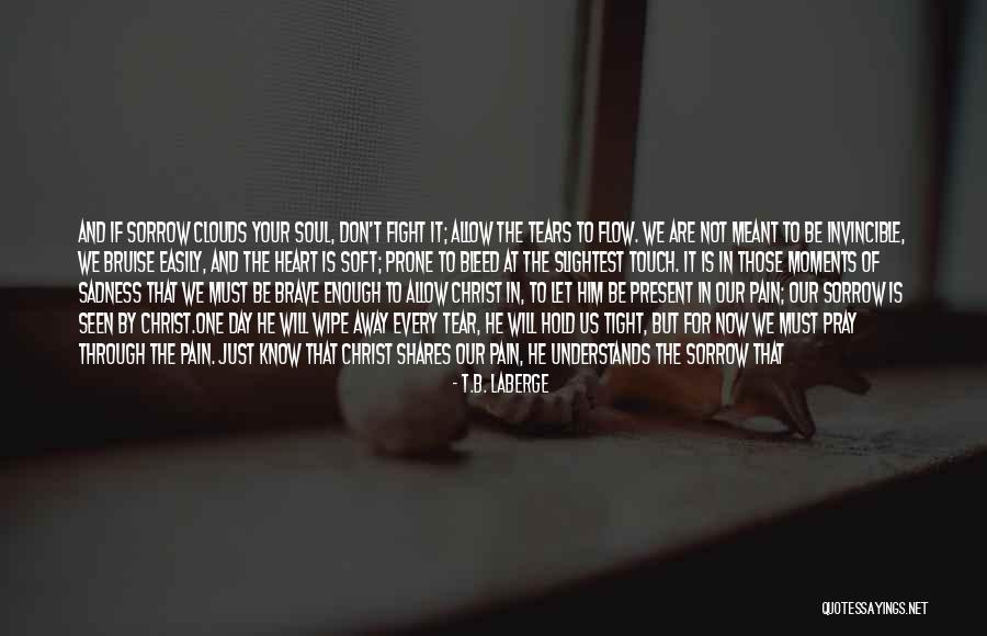 Hold On Tight And Don't Let Go Quotes By T.B. LaBerge Hold On Tight And Don't Let Go Quotes By T.B. LaBerge