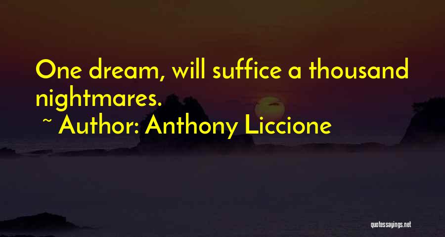 Hold Onto Hope Quotes By Anthony Liccione