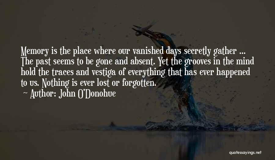 Hold Onto The Memories Quotes By John O'Donohue