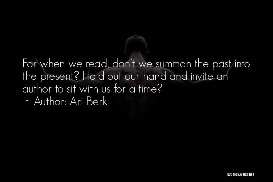 Hold The Hand Quotes By Ari Berk