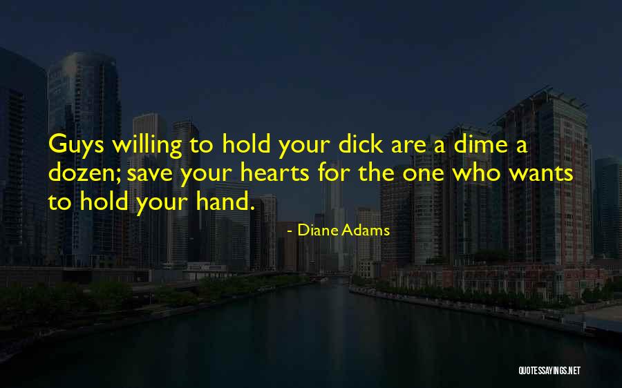 Hold The Hand Quotes By Diane Adams