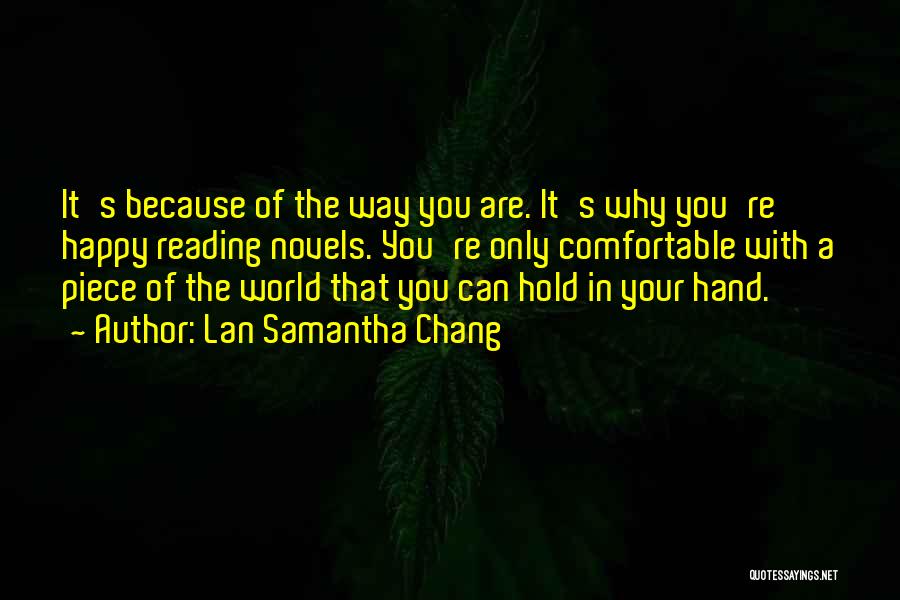 Hold The Hand Quotes By Lan Samantha Chang