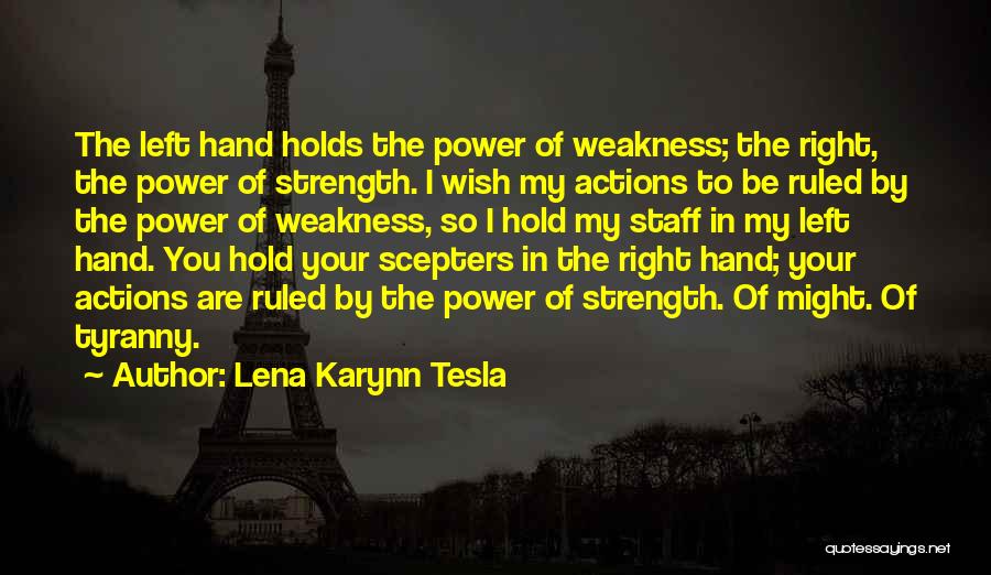 Hold The Hand Quotes By Lena Karynn Tesla