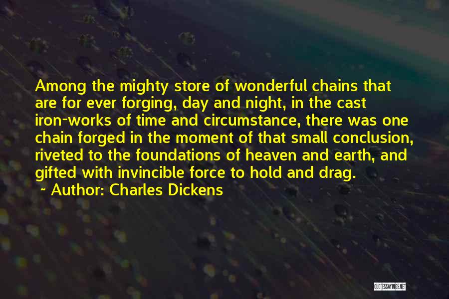 Hold The Time Quotes By Charles Dickens