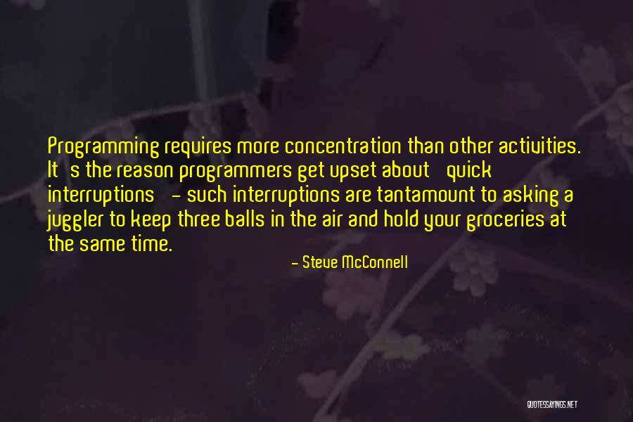 Hold The Time Quotes By Steve McConnell