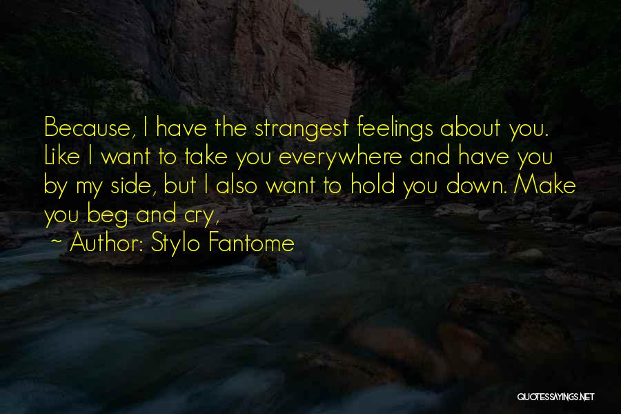 Hold You Down Quotes By Stylo Fantome