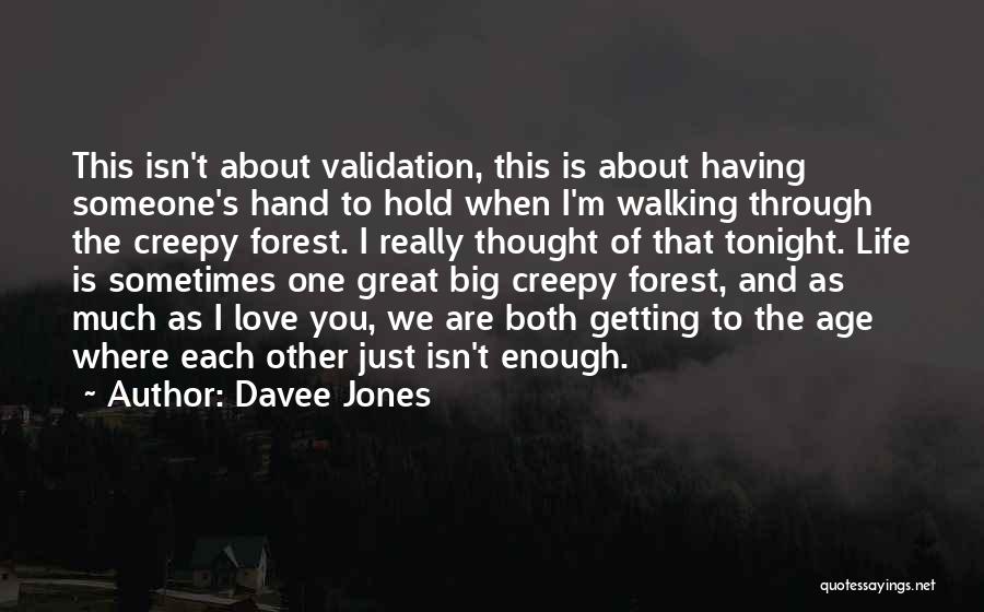 Hold You Tonight Quotes By Davee Jones