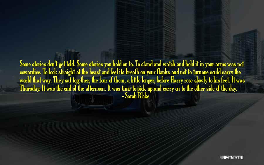 Hold Your Breath Quotes By Sarah Blake