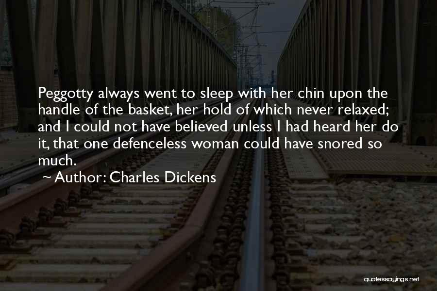 Hold Your Chin Up Quotes By Charles Dickens