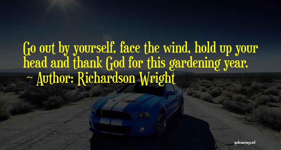 Hold Your Head Quotes By Richardson Wright