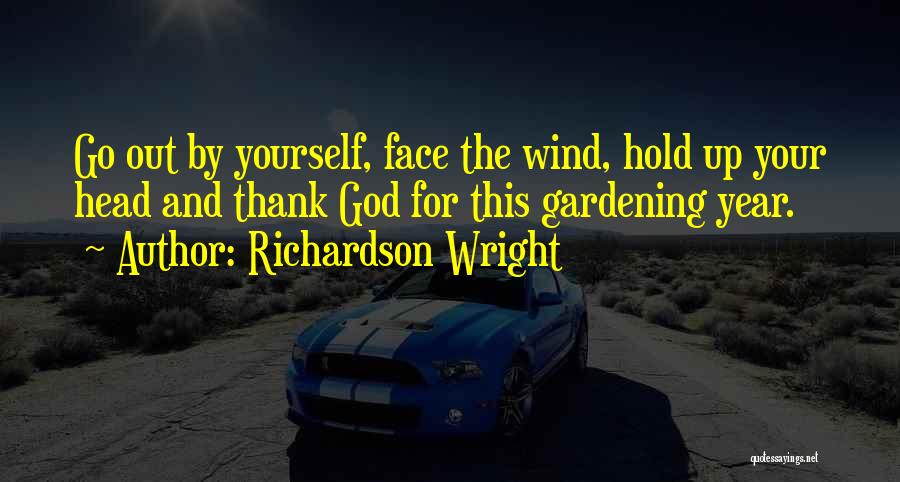 Hold Your Head Up Quotes By Richardson Wright