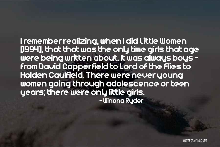 Holden Caulfield Quotes By Winona Ryder Holden Caulfield Quotes By Winona Ryder