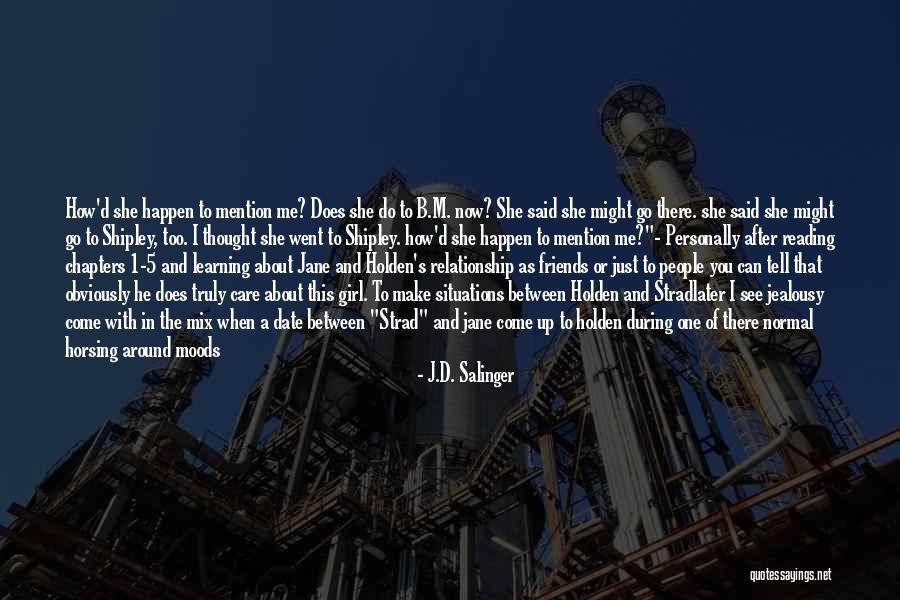 Holden In Catcher In The Rye Quotes By J.D. Salinger Holden In Catcher In The Rye Quotes By J.D. Salinger