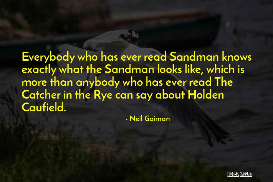 Holden In Catcher In The Rye Quotes By Neil Gaiman