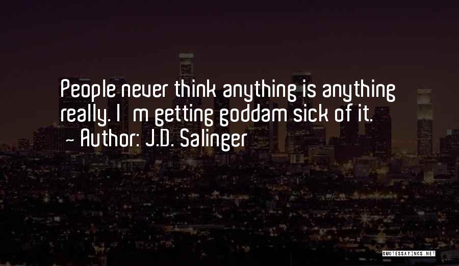 Holden Quotes By J.D. Salinger