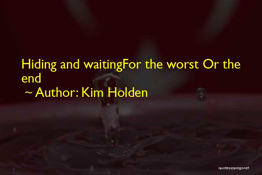 Holden's Depression Quotes By Kim Holden