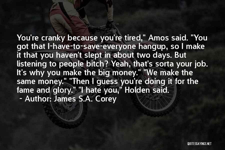 Holden's Quotes By James S.A. Corey