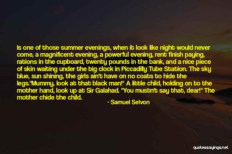 Holding A Child's Hand Quotes By Samuel Selvon Holding A Child's Hand Quotes By Samuel Selvon