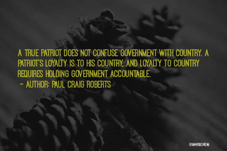 Holding Accountable Quotes By Paul Craig Roberts