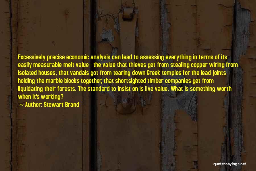 Holding Each Other Down Quotes By Stewart Brand