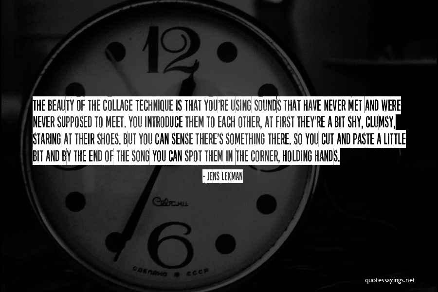 Holding Each Other Quotes By Jens Lekman Holding Each Other Quotes By Jens Lekman