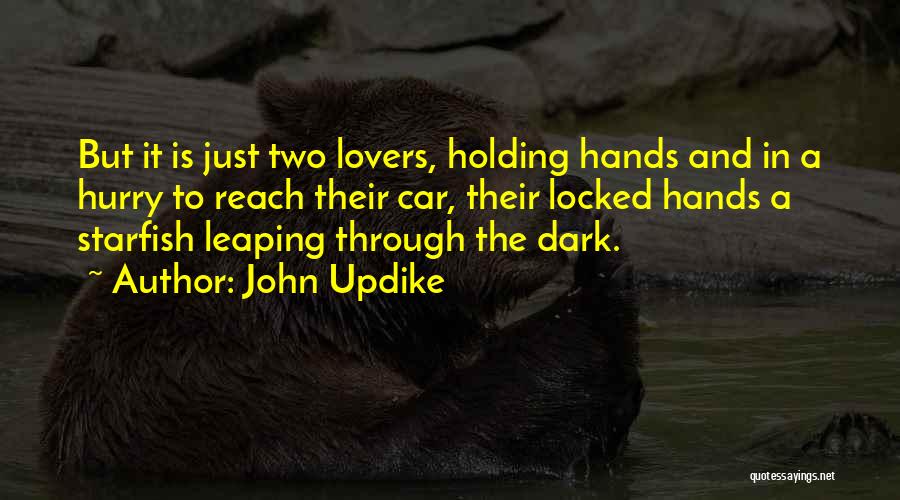 Holding Hands In Car Quotes By John Updike