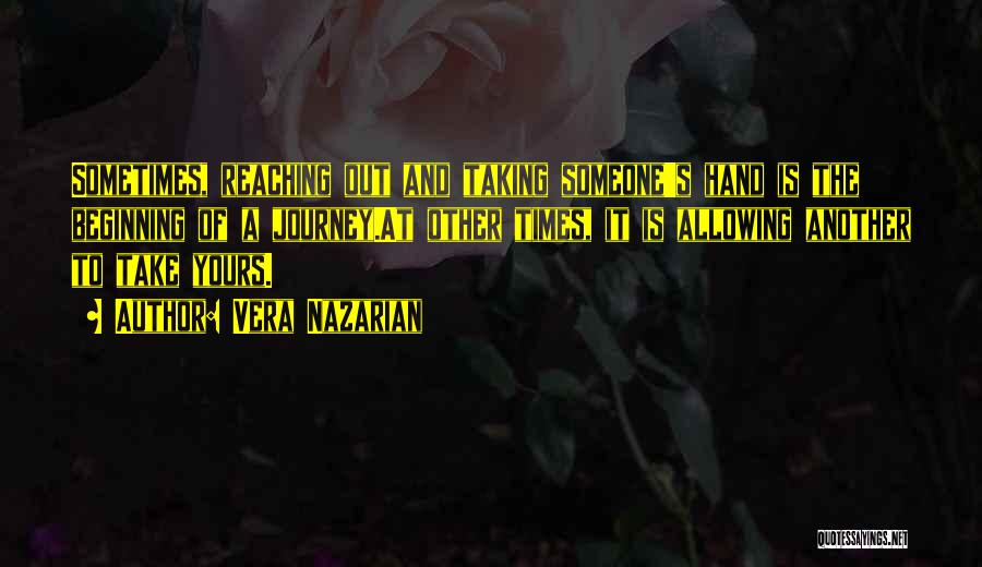 Holding Hands Together Quotes By Vera Nazarian