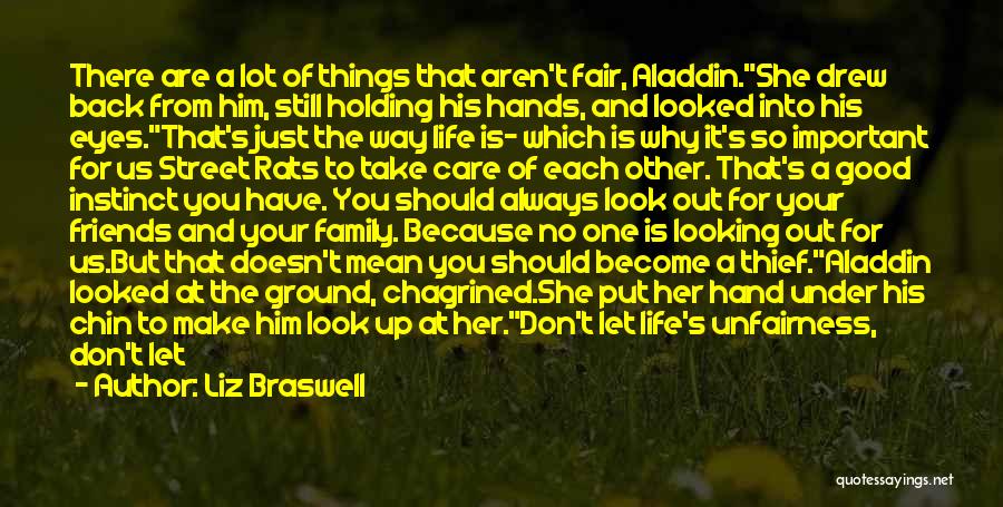 Holding Hands With Family Quotes By Liz Braswell
