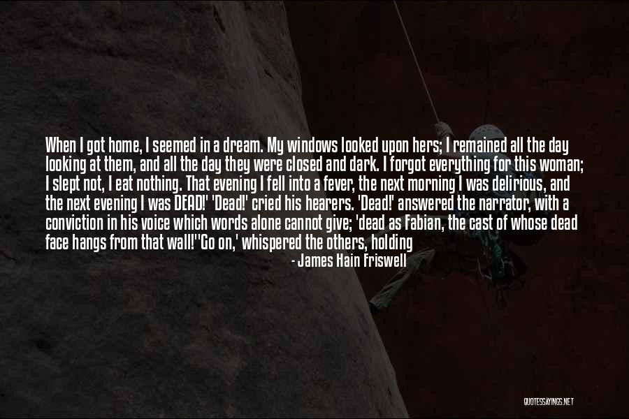 Holding My Breath Quotes By James Hain Friswell