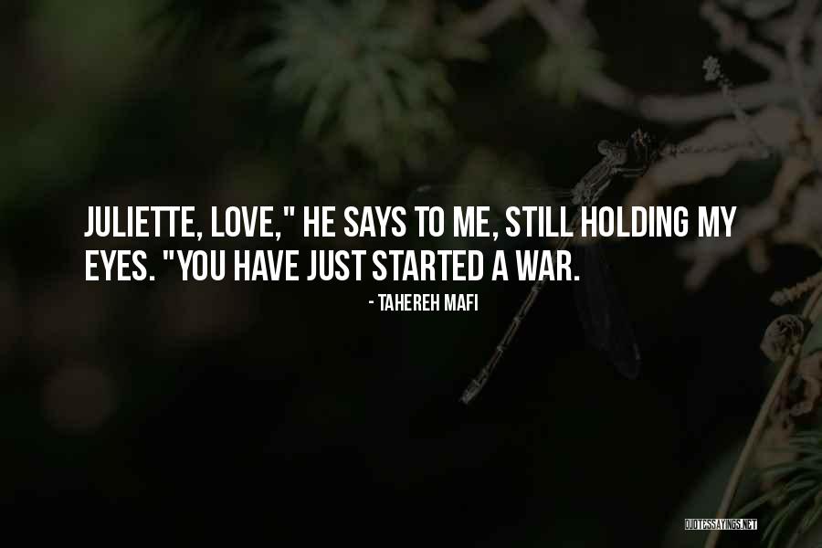 Holding Onto Love Quotes By Tahereh Mafi Holding Onto Love Quotes By Tahereh Mafi
