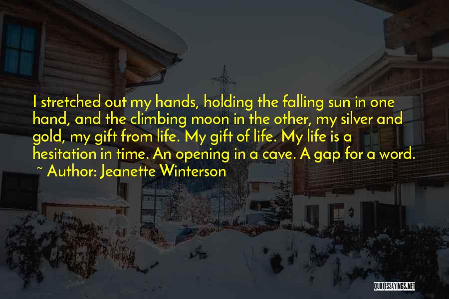 Holding The Sun In Your Hands Quotes By Jeanette Winterson