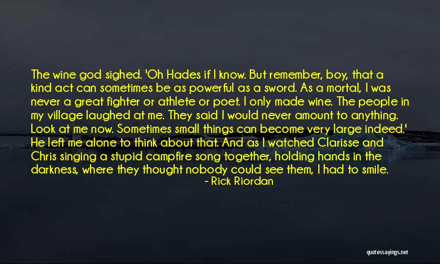 Holding Things Together Quotes By Rick Riordan Holding Things Together Quotes By Rick Riordan