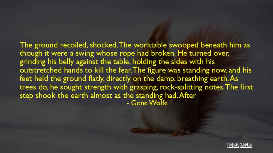 Holding Your Ground Quotes By Gene Wolfe Holding Your Ground Quotes By Gene Wolfe