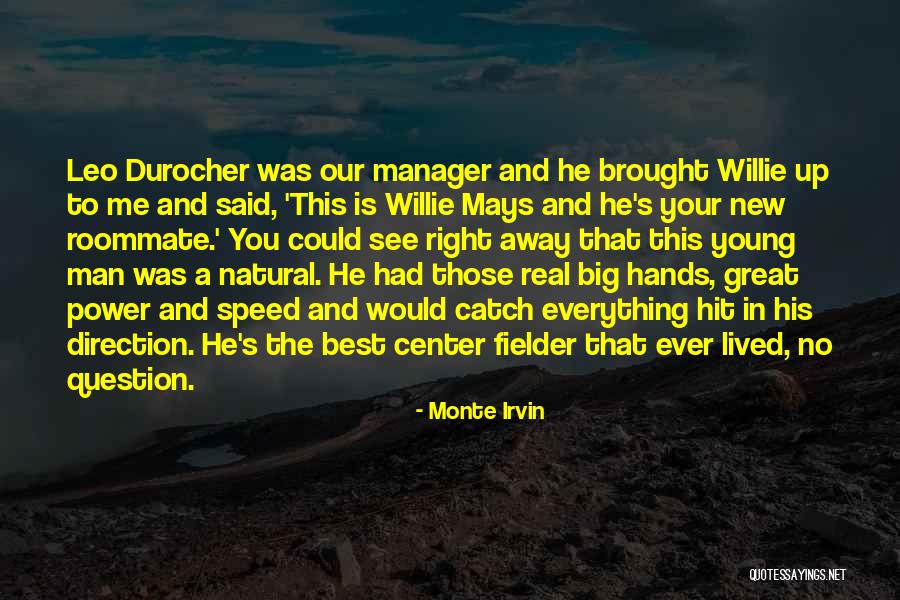 Holding Your Peace While In Turmoil Quotes By Monte Irvin Holding Your Peace While In Turmoil Quotes By Monte Irvin