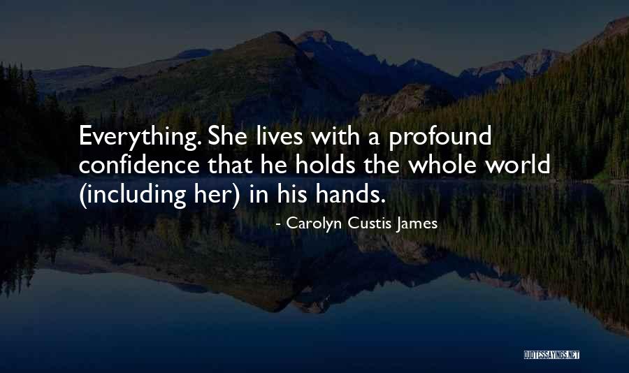 Holds Hands Quotes By Carolyn Custis James Holds Hands Quotes By Carolyn Custis James