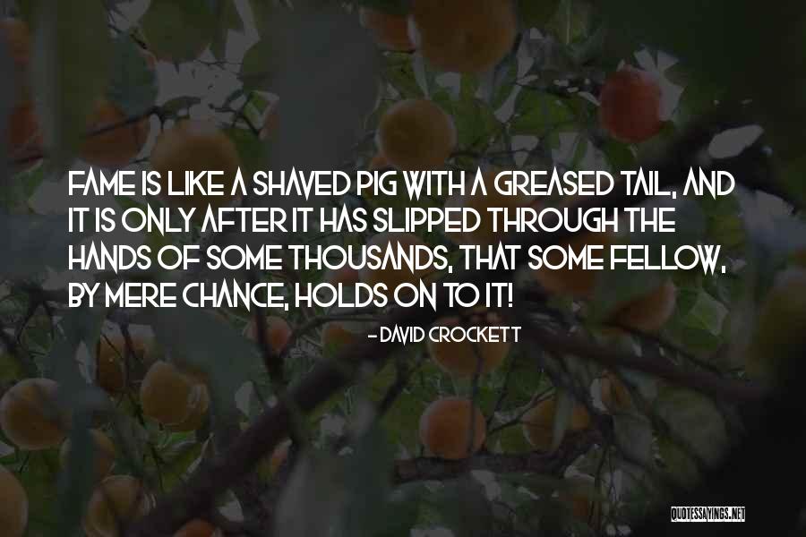 Holds Hands Quotes By David Crockett Holds Hands Quotes By David Crockett