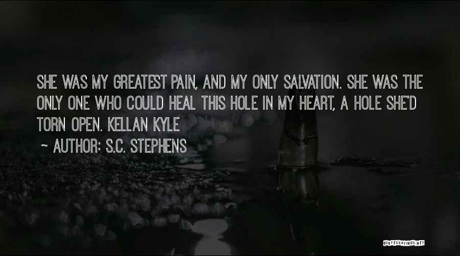 Hole In Heart Quotes By S.C. Stephens