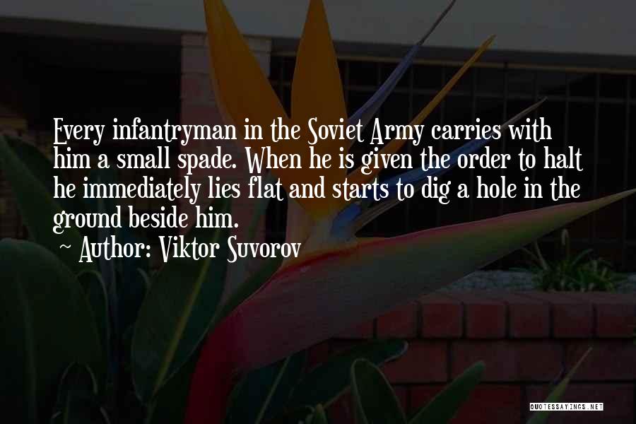 Hole In The Ground Quotes By Viktor Suvorov
