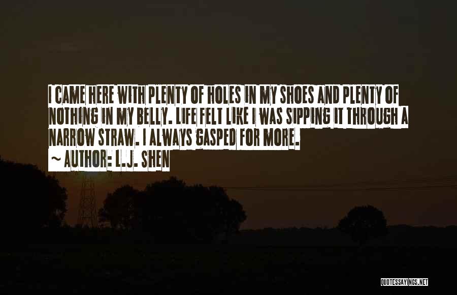 Holes Holes In 3 Quotes By L.J. Shen