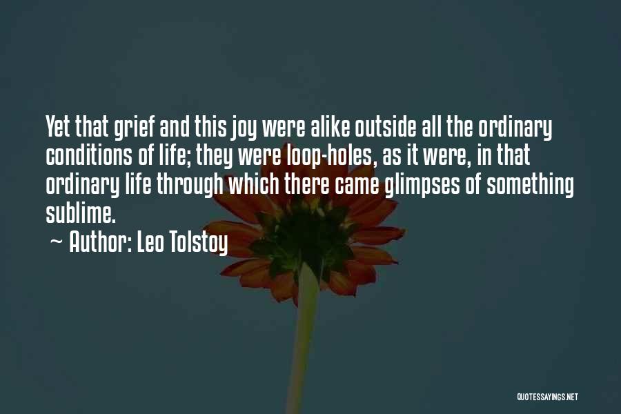 Holes In Life Quotes By Leo Tolstoy