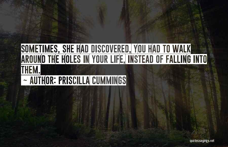 Holes In Life Quotes By Priscilla Cummings