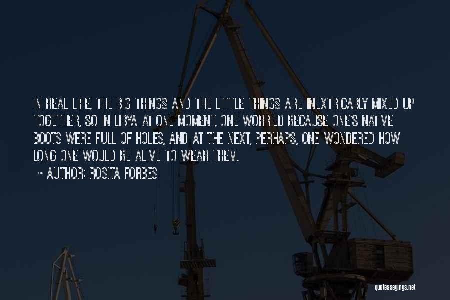 Holes In Life Quotes By Rosita Forbes
