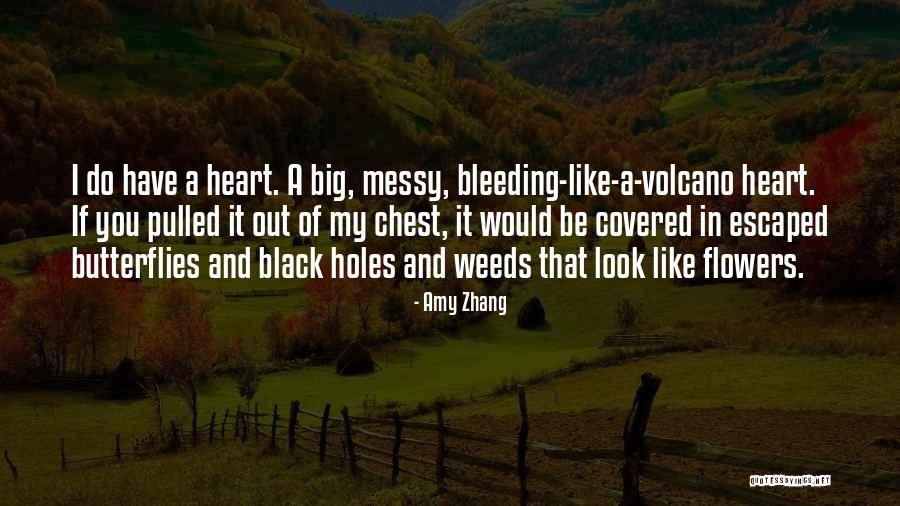 Holes In Your Heart Quotes By Amy Zhang