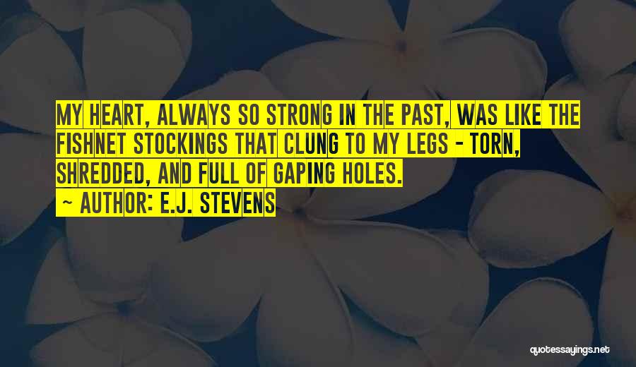 Holes In Your Heart Quotes By E.J. Stevens