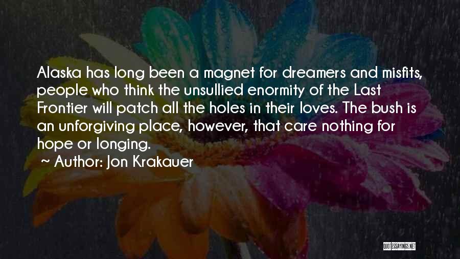 Holes Magnet Quotes By Jon Krakauer