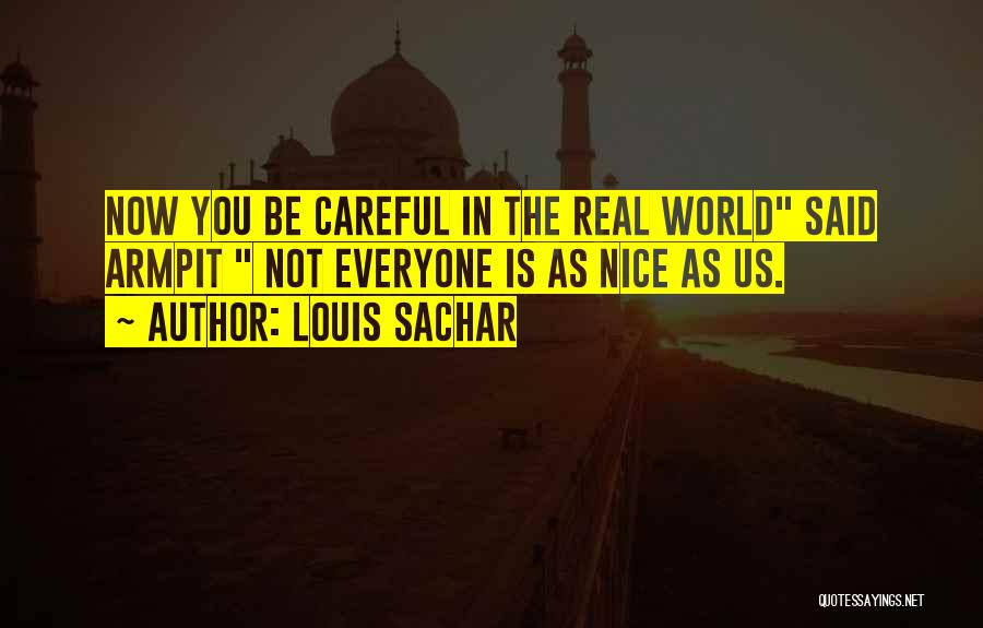 Holes Sachar Quotes By Louis Sachar