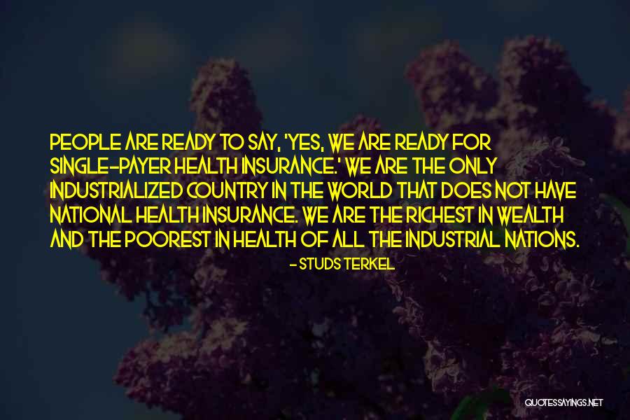 Holganza Sinonimo Quotes By Studs Terkel Holganza Sinonimo Quotes By Studs Terkel