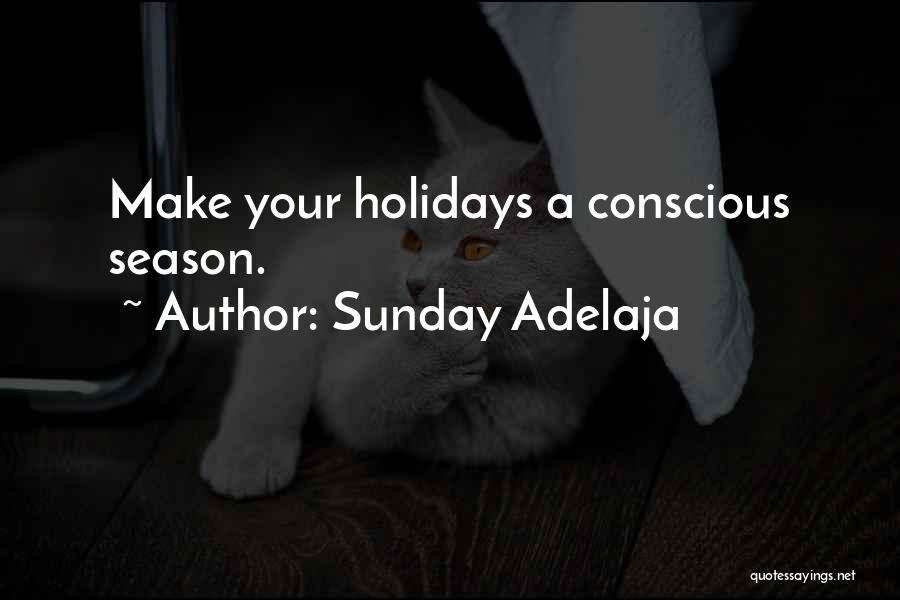 Holiday Season Quotes By Sunday Adelaja
